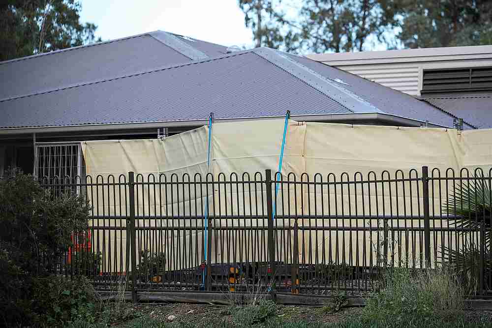 A view shows the Newmarch House, a residential care facility experiencing an outbreak of the Covid-19, in Sydney, Australia May 1, 2020. u00e2u20acu201d Reuters pic