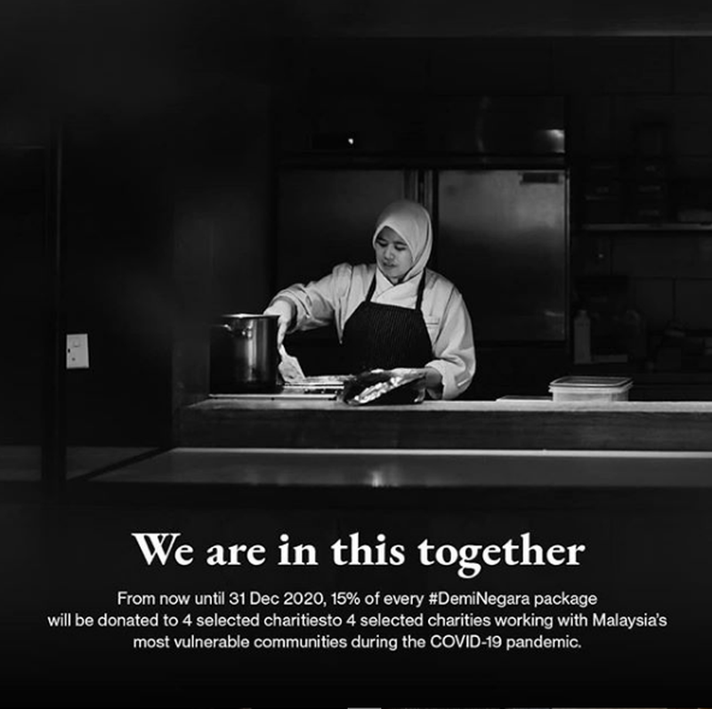 The Ormond Group said that 15 per cent of proceeds collected from sales of the #DemiNegara package would be channeled to Tenaganita, Human Aid Selangor Society, the Kechara Soup Kitchen and Global Peace Malaysia. u00e2u20acu201d Picture via Instagram