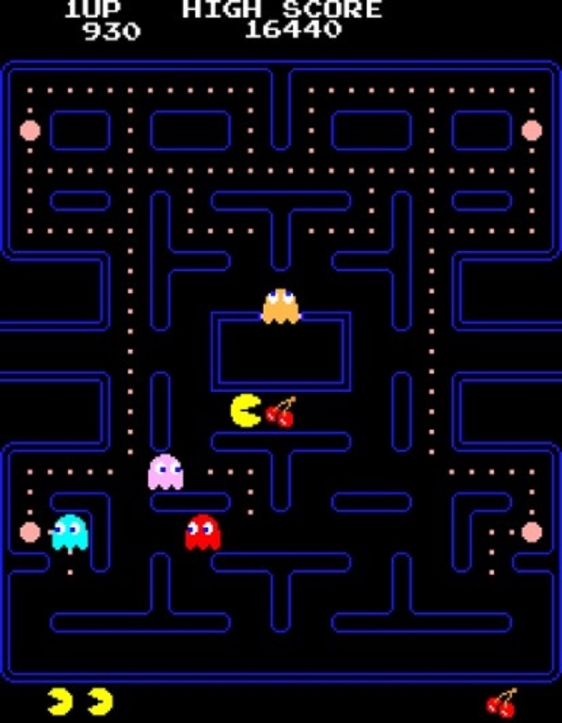 Recreating Pac-Man by itself is no challenge for Nvidia's GameGAN AI. u00e2u20acu2022 Picture courtesy of NAMCO BANDAI Games Inc via AFP