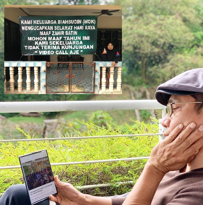 The actor and his family wonu00e2u20acu2122t be spending Raya at his motheru00e2u20acu2122s house as a safety precaution due to the pandemic. u00e2u20acu201d Picture from Instagram/Rosyam Norn