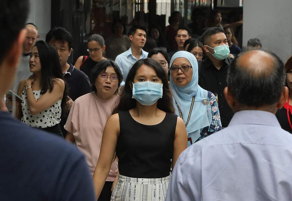 Singapore will set aside about S$2 billion to create nearly 100,000 jobs, traineeship and training opportunities, Deputy Prime Minister Heng Swee Keat said on May 26, 2020. u00e2u20acu201d TODAY pic