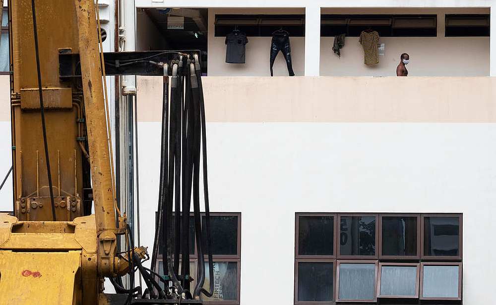 A factory-converted dormitory in Sungei Kadut, Singapore. u00e2u20acu201d TODAY pic