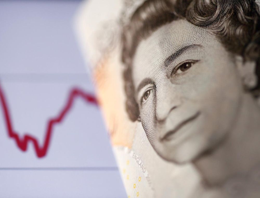 A British pound note is seen in front of a stock graph in this November 7, 2016 picture illustration. u00e2u20acu201d Reuters file pic