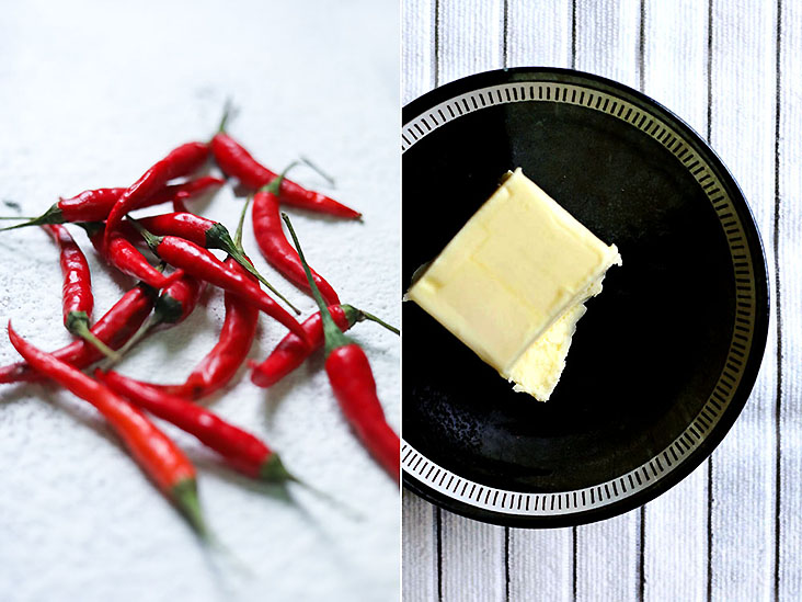Don’t forget the 'cili padi' and butter!