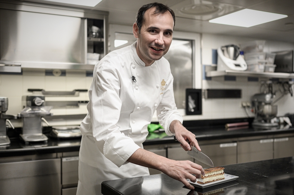 Pastry chef of the Ritz Paris hotel, Francois Perret u00e2u20acu201d AFP pic