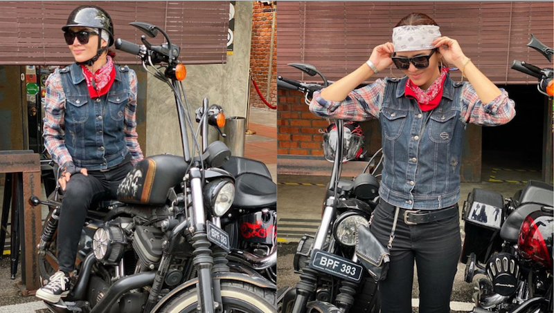 Elizad wasnu00e2u20acu2122t too happy that a social media user had something to say about her outfit. u00e2u20acu201d Picture via Instagram/@elizadsharifuddin. 