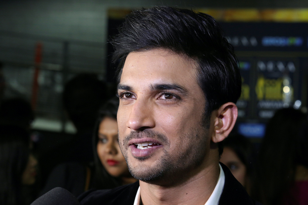 File picture of actor Sushant Singh Rajput talking to the press at the International Indian Film Academy Rocks show at MetLife Stadium in East Rutherford, New Jersey, US, July 14, 2017. u00e2u20acu201d Reuters pic