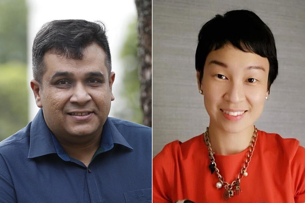 Red Dot United is a breakaway group from the Progress Singapore Party, helmed by the partyu00e2u20acu2122s former vice-chairman Michelle Lee (right) and member Ravi Philemon. u00e2u20acu201d TODAY pic