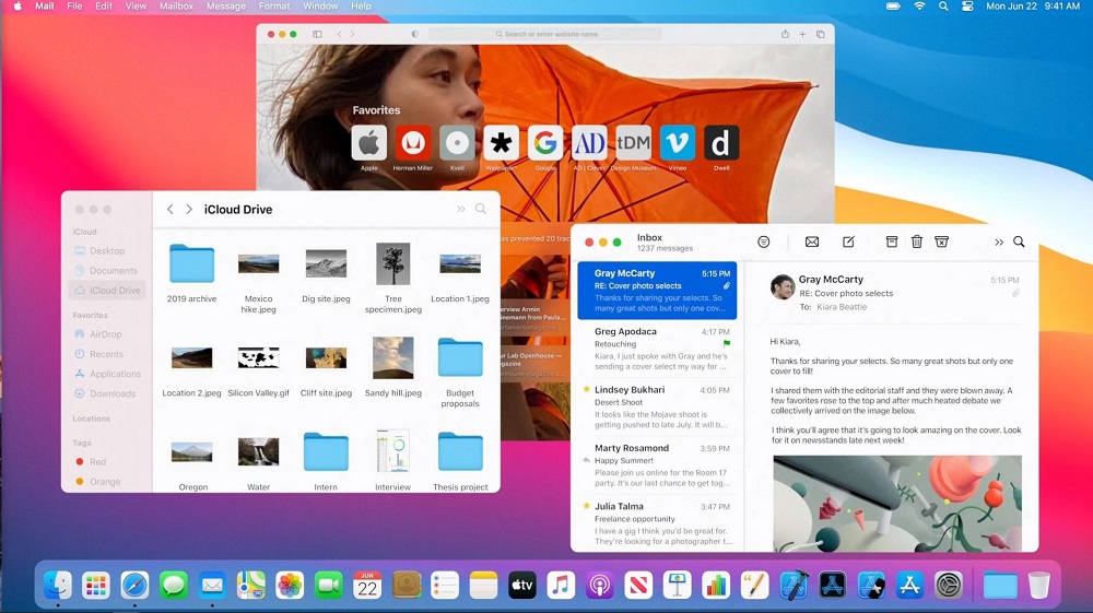The latest macOS boasts a new design that makes navigation easier within the operating system. It is also putting more controls at the users’ fingertips. — SoyaCincau pic