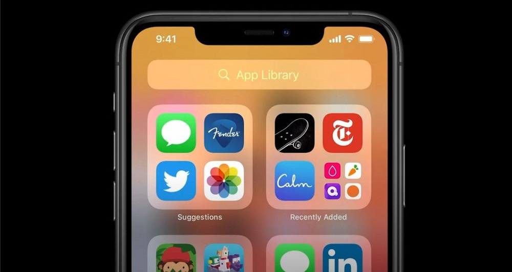 Apple’s App Library basically categorises apps into groups and lists, with the option to hide certain apps on your home screen. — SoyaCincau pic