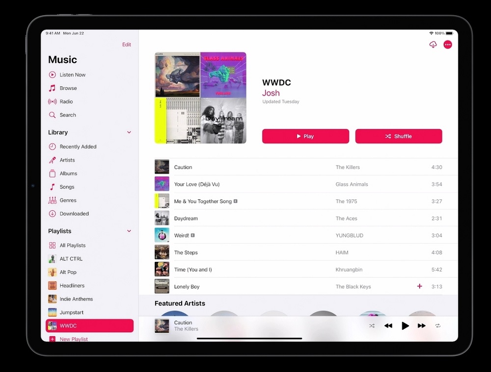 The new Sidebar allows you to see more options or views for apps such as Photos, Notes, Mail, Files and even Apple Music. — SoyaCincau pic