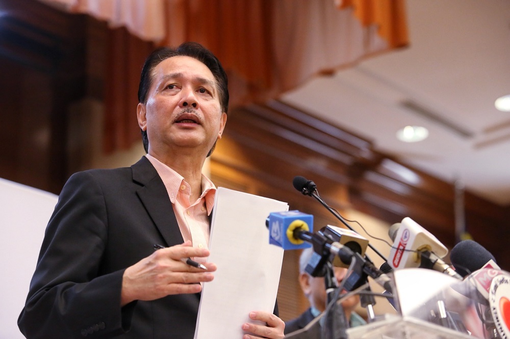 Health Director-General Datuk Dr Noor Hisham Abdullah speaks at a press conference in Putrajaya June 8, 2020. u00e2u20acu201d Picture by Choo Choy May