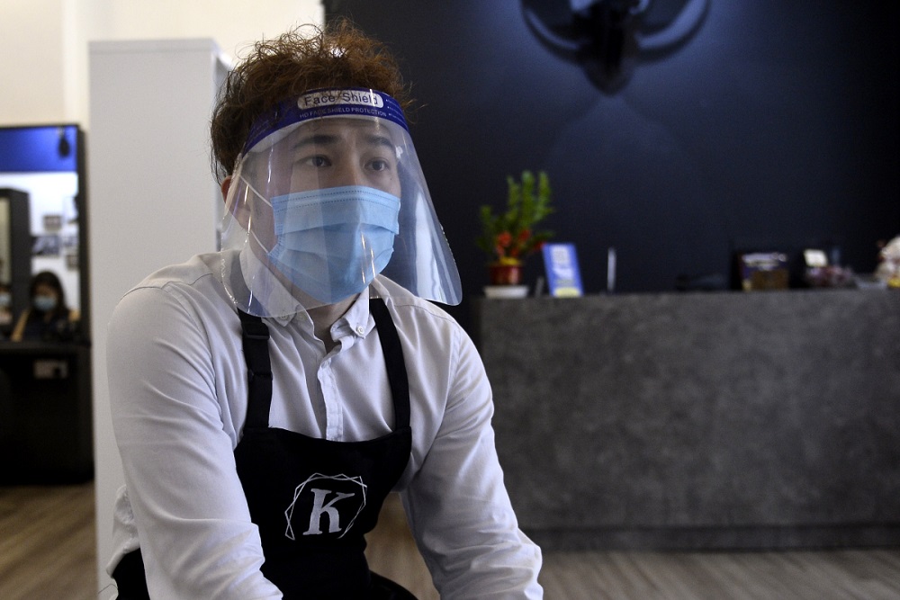 K Concept director Kenji Ng speaks to Malay Mail in Publika, Kuala Lumpur June 10, 2020. — Picture by Miera Zulyana