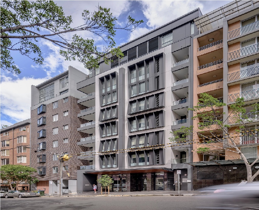 The building in Sydney’s Darling Harbour district which Heng transformed into a hotel. — Picture by MetroResidences via TODAY