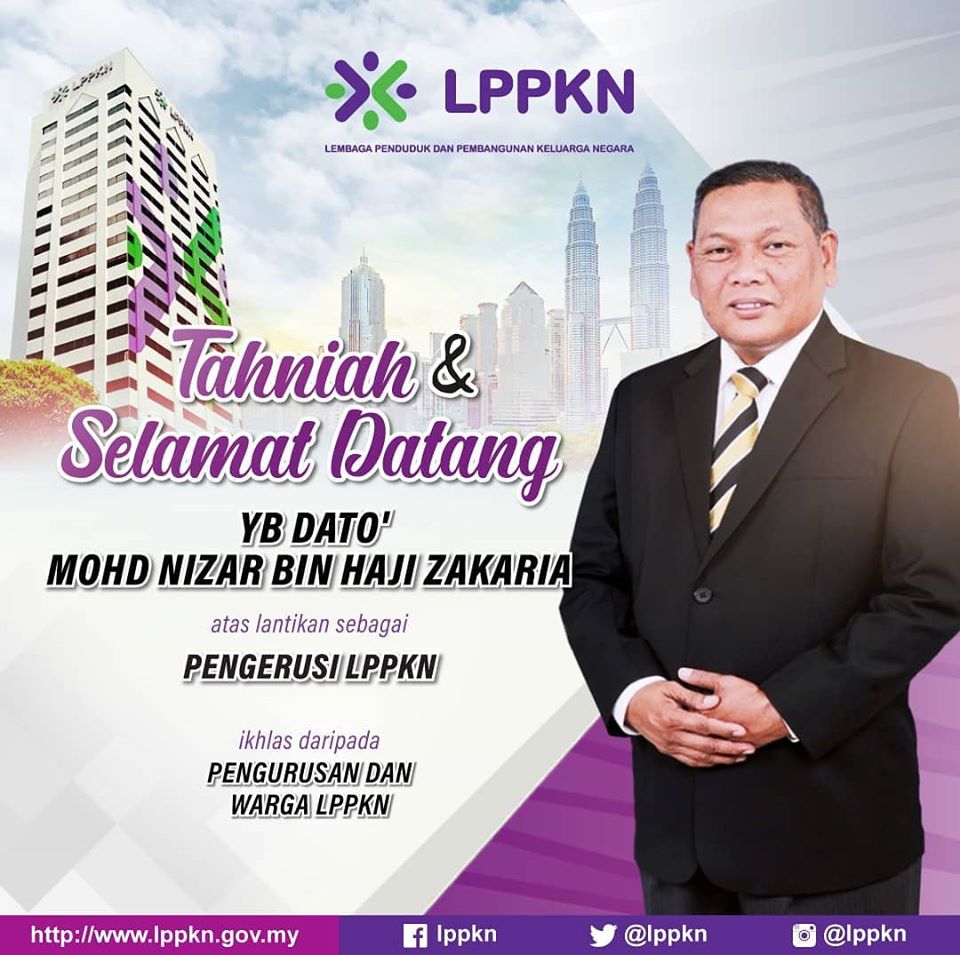 Newly appointed chairman of LPPKN, Datuk Mohd Nizar Zakaria (pic), has the important responsibility of formulating national policies on population and family development, especially in reproductive health and rights. u00e2u20acu201d Picture courtesy of Facebook/LPPKN