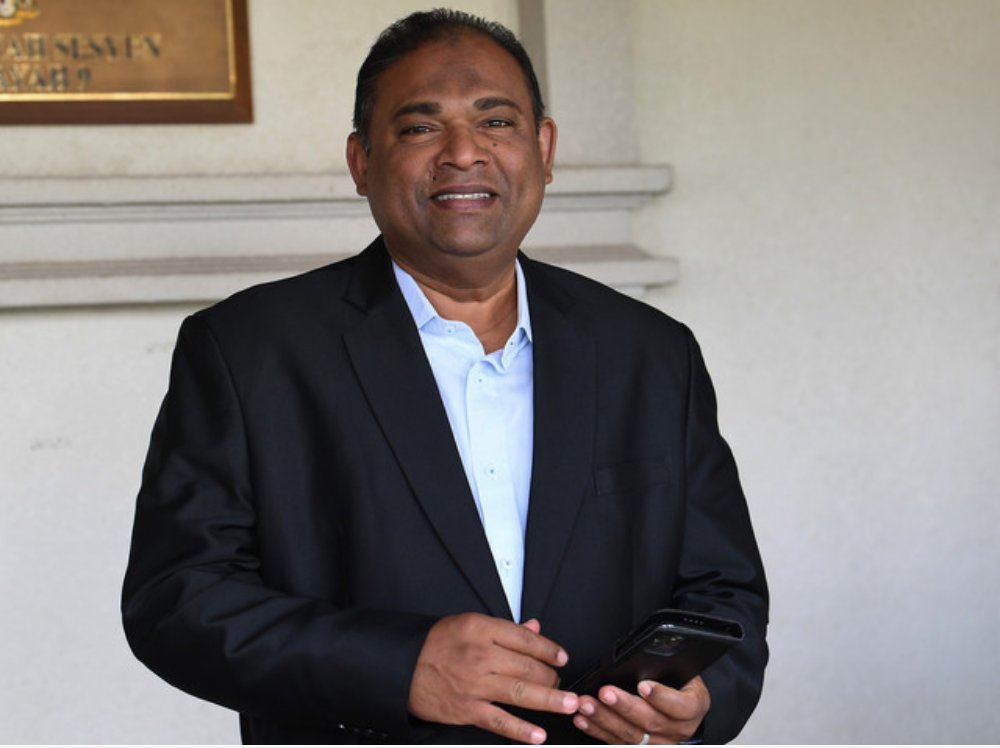 Baling Member of Parliament Datuk Seri Abdul Azeez Abdul Rahim at the Kuala Lumpur Sessions Court January 16, 2020. u00e2u20acu201d Bernama pic