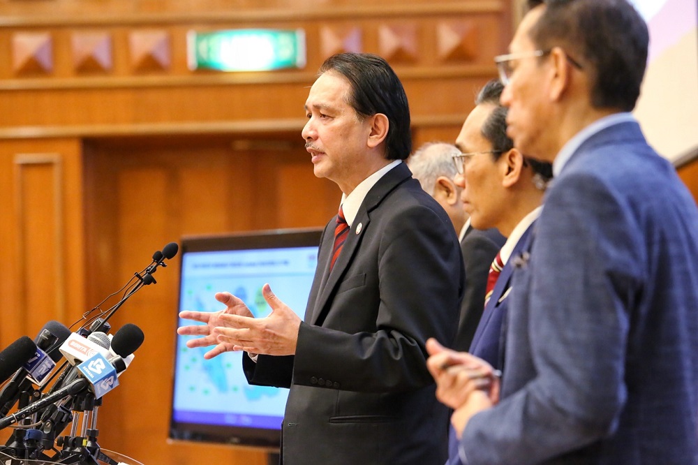 Health director-general Datuk Dr Noor Hisham Abdullah speaks at a press conference in Putrajaya June 24, 2020. u00e2u20acu201d Picture by Choo Choy May