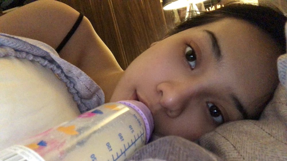 Anyau00e2u20acu2122s photo has gotten over 36,500 likes on Twitter so far. u00e2u20acu201d Picture from Twitter/Anyaselalusebenar