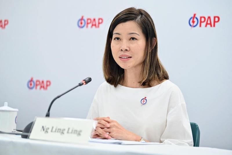 Ng Ling Ling said that she fully acknowledges that Tan Bee Heong was the founding director of Social Service Training Institute, and that she was in the key management team in its early years. u00e2u20acu201d TODAY pic