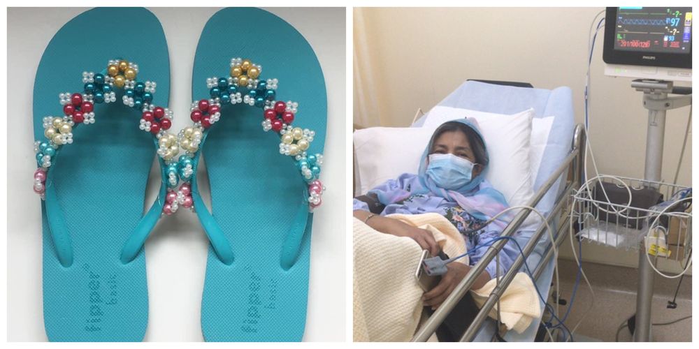 Benu00e2u20acu2122s mother was diagnosed with Lymphoma Cancer three years ago. u00e2u20acu201d Photo courtesy of Twitter/BenFaridAz