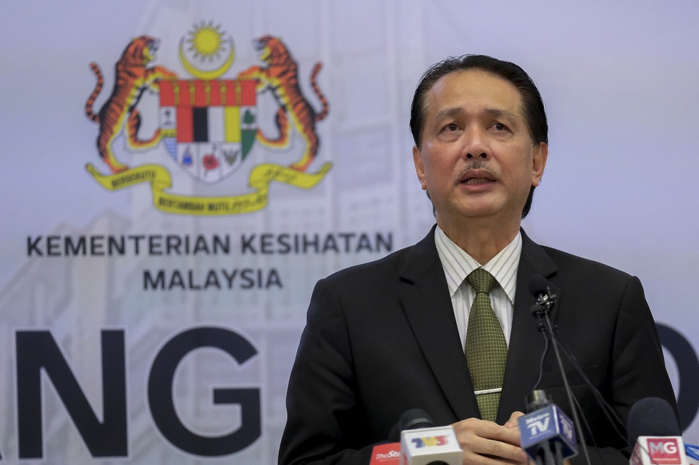 Health Director-General Datuk Dr Noor Hisham Abdullah speaks at a press conference in Putrajaya June 9, 2020. u00e2u20acu201d Bernama pic