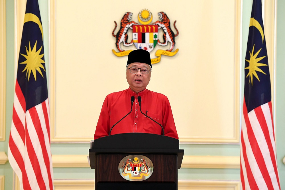 Senior Minister Datuk Seri Ismail Sabri Yaakob at a press conference in Putrajaya June 12, 2020. u00e2u20acu201d Bernama pic