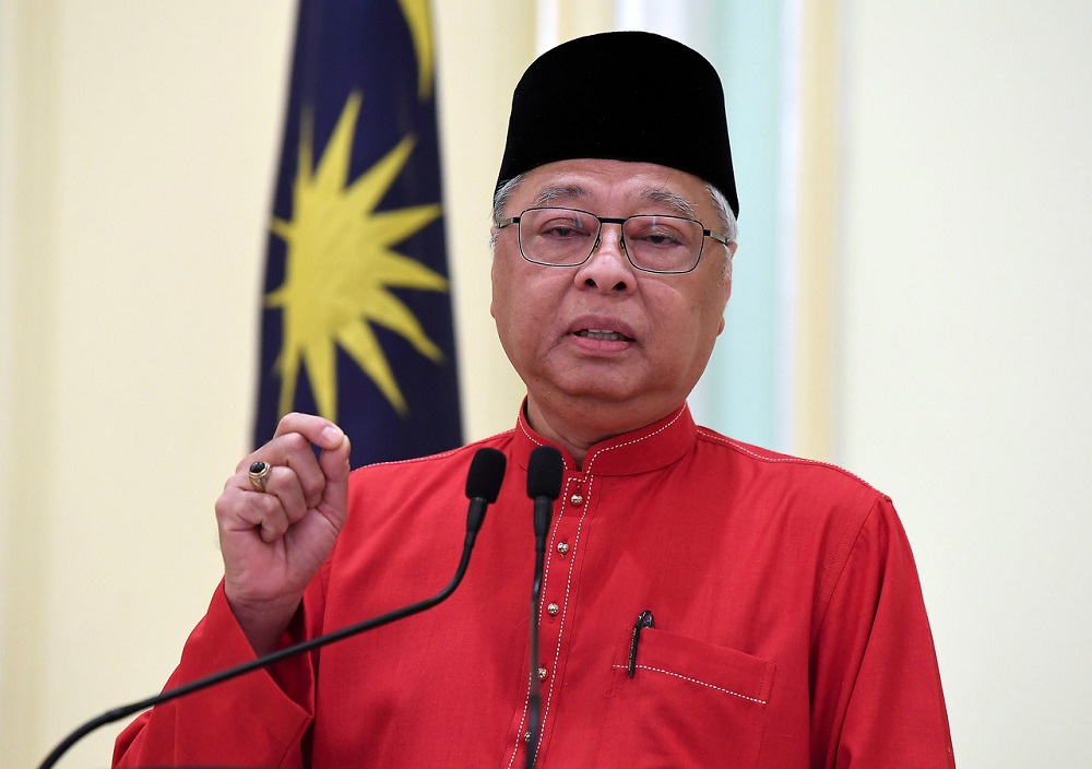 Senior Minister Datuk Seri Ismail Sabri Yaakob at a press conference in Putrajaya June 12, 2020. u00e2u20acu201d Bernama pic