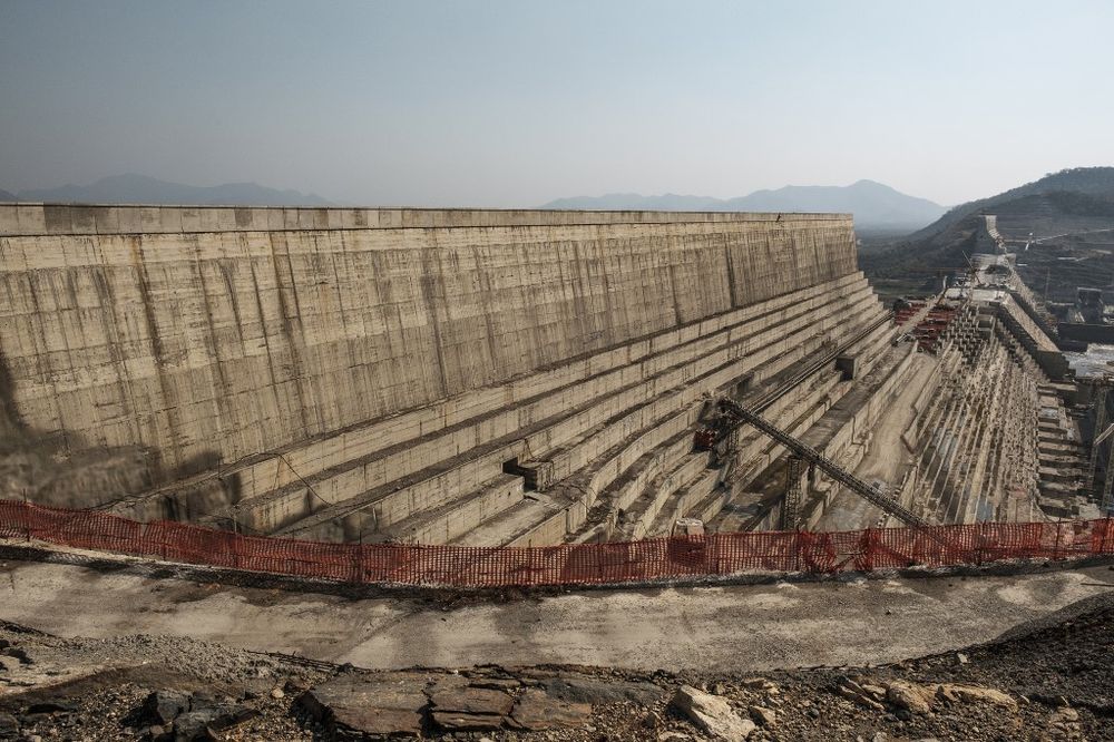 A view of the Grand Ethiopian Renaissance Dam (GERD), near Guba in Ethiopia. The UN Security Council plans to meet on June 29, 2020 to discuss Egypt and Sudanu00e2u20acu2122s objections to Ethiopiau00e2u20acu2122s construction of a mega-dam on the Nile River. u00e2u20acu201dAFP pic