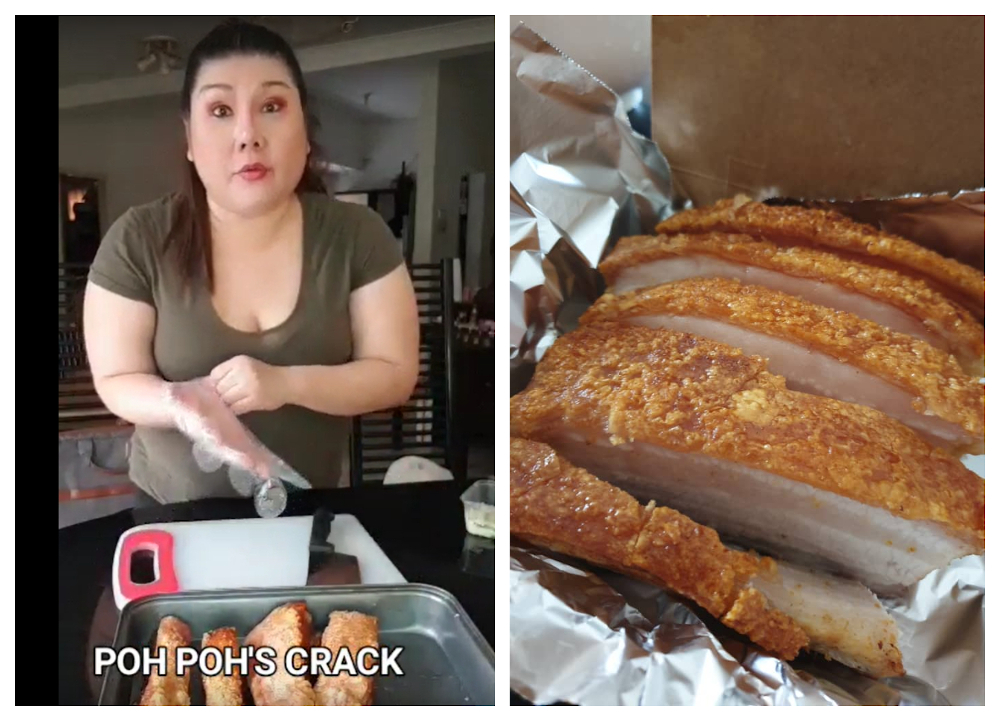 Multi-talented Joanne Kam has ventured into her roast pork business to sustain herself amid the Covid-19 pandemic. u00e2u20acu201d Picture by Joanne Kam