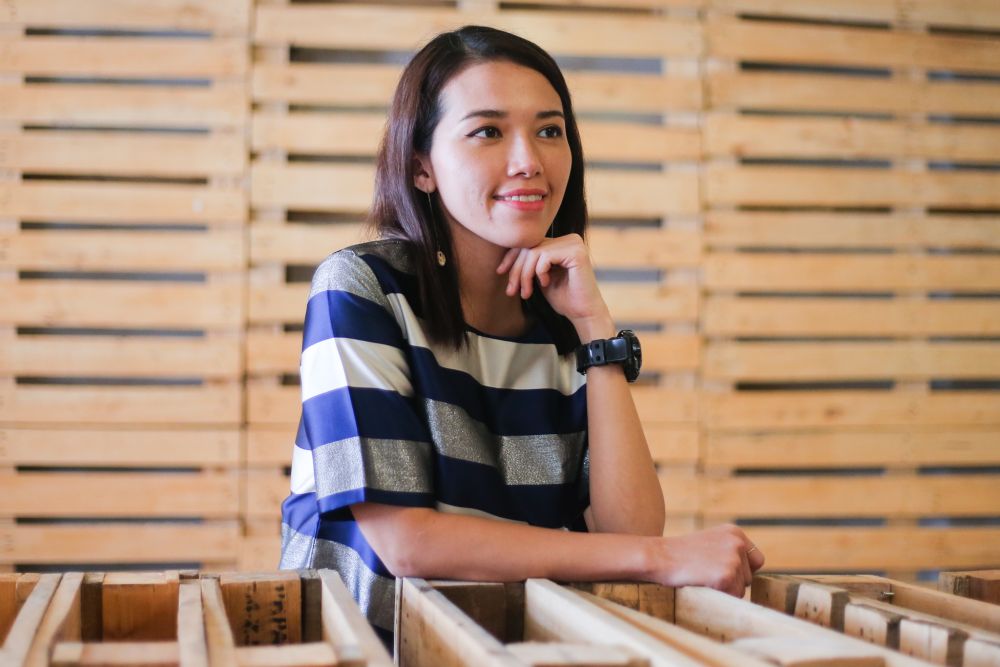 Marina Ibrahim speaks to Malay Mail during an interview at DAPu00e2u20acu2122s headquarters in Kuala Lumpur June 25, 2020. u00e2u20acu201d Picture by Firdaus Latif