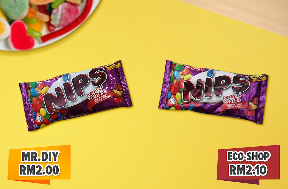 You can pick up some candy while hunting for household essentials at the dollar store.