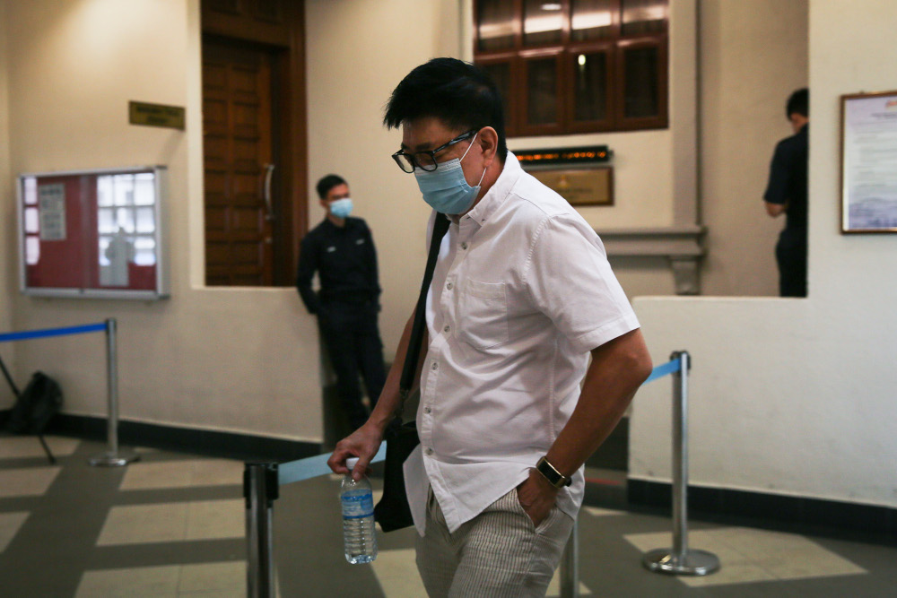 Witness Patt Siew Ming is pictured at the Kuala Lumpur High Court June 17, 2020. — Picture by Yusof Mat Isa