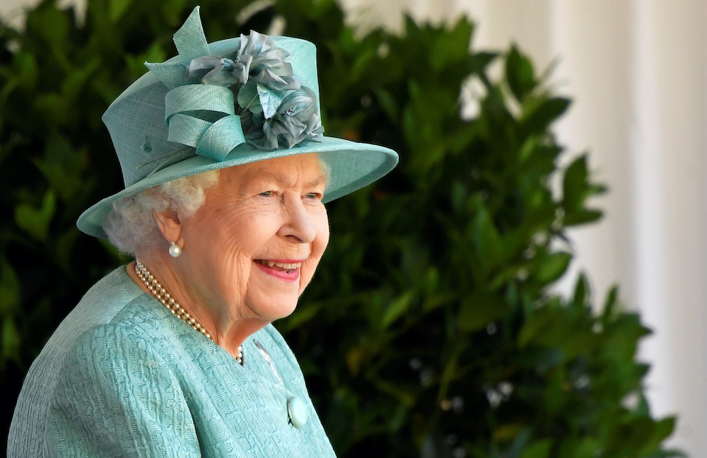 Britainu00e2u20acu2122s Queen Elizabeth attends a ceremony to mark her official birthday at Windsor Castle in Windsor, Britain, June 13, 2020. u00e2u20acu201d Reuters picnnnn