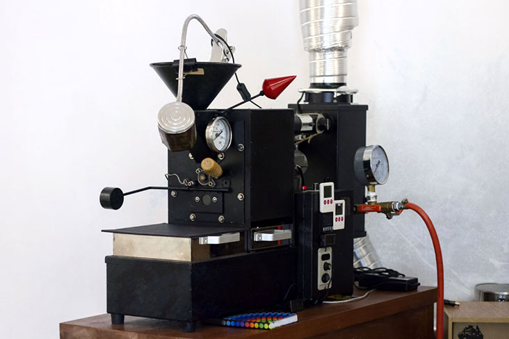 Ang began roasting coffee in order to get the flavour profiles he wanted