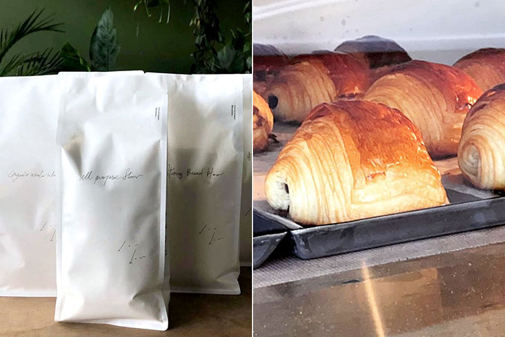 Flours from Dou Dou are used for the wonderful breads and pastries available at One Half x ilaika – Pictures courtesy of One Half x ilaika