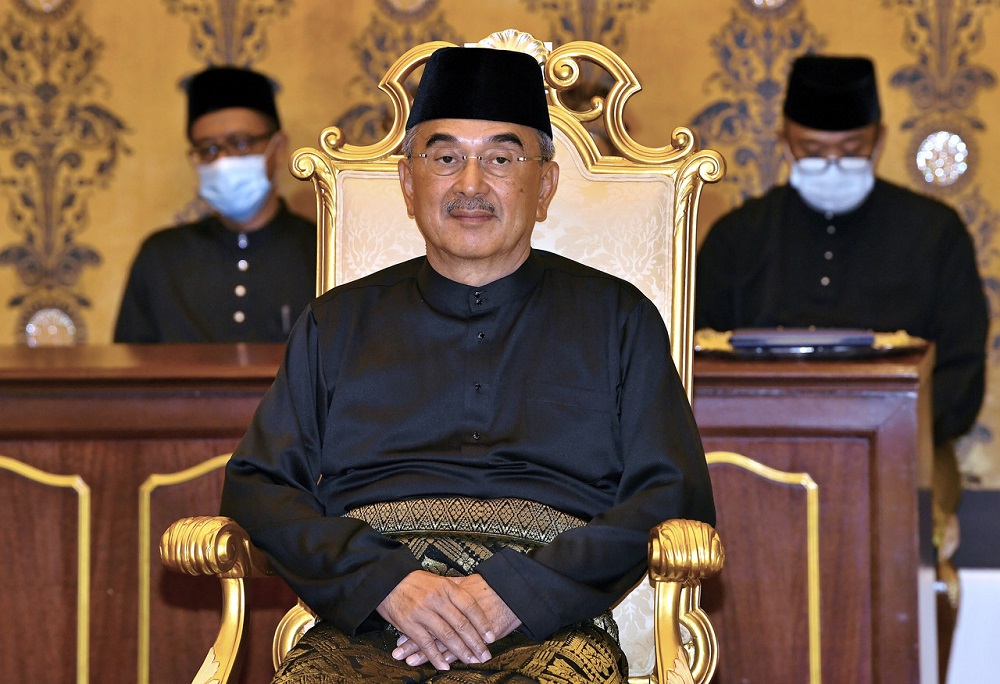 Tun Mohd Ali Rustam is appointed as the seventh Yang Dipertua Negeri of Melaka. u00e2u20acu2022 Bernama pic