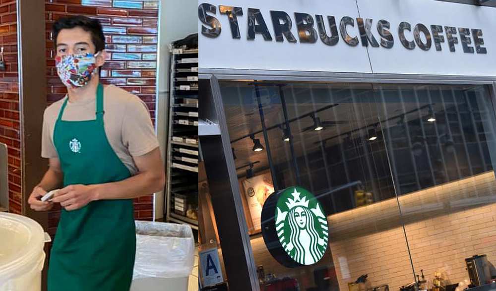 Matt Cowan started a virtual tip jar for the barista to honour him for dealing with a difficult customer who refused to wear a face mask. u00e2u20acu201d Picture from Facebook/Amber Lynn Gilles and AFP