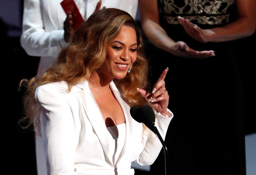 Beyonce reacts after winning the entertainer of the year award at the 50th NAACP Image Awards Los  Angeles, California March 30, 2019. u00e2u20acu201d Reuters pic