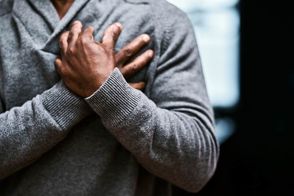 New research has found that depression may be linked with a higher risk of heart disease. u00e2u20acu201d PeopleImages / IStock.com pic via AFP