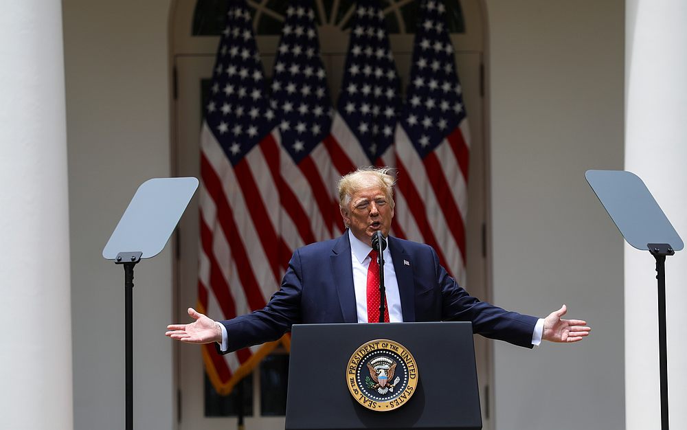 US President Donald Trump speaks in the Rose Garden at the White House in Washington June 16, 2020. u00e2u20acu201d Reuters pic