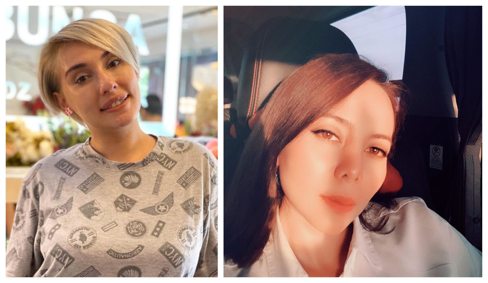 Emelda Rosmila (right) is now seeking over RM1 million in general damages against Zarina Anjoulie who claimed the actress defamed her on Facebook. u00e2u20acu201d Pictures from Instagram/Emelda Rosmila, Zarina Anjoulie