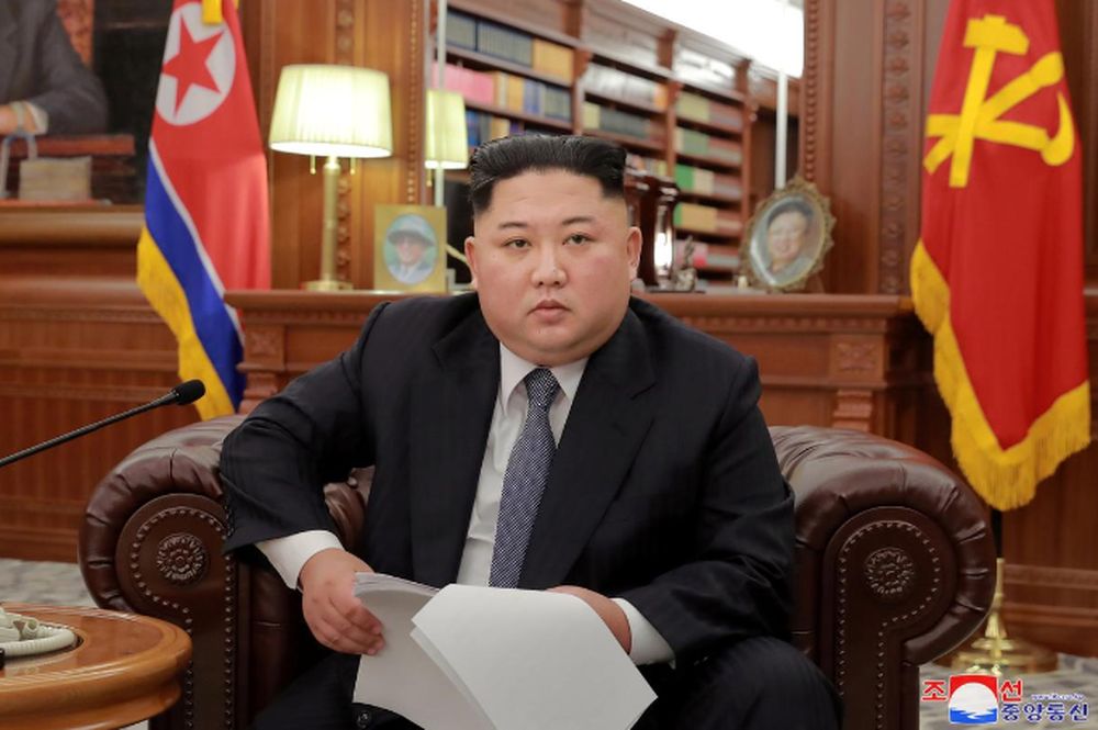 North Korean leader Kim Jong Un poses for photos in Pyongyang in this January 1, 2019 photo released by North Koreau00e2u20acu2122s Korean Central News Agency (KCNA). u00e2u20acu201d KCNA/via Reuters