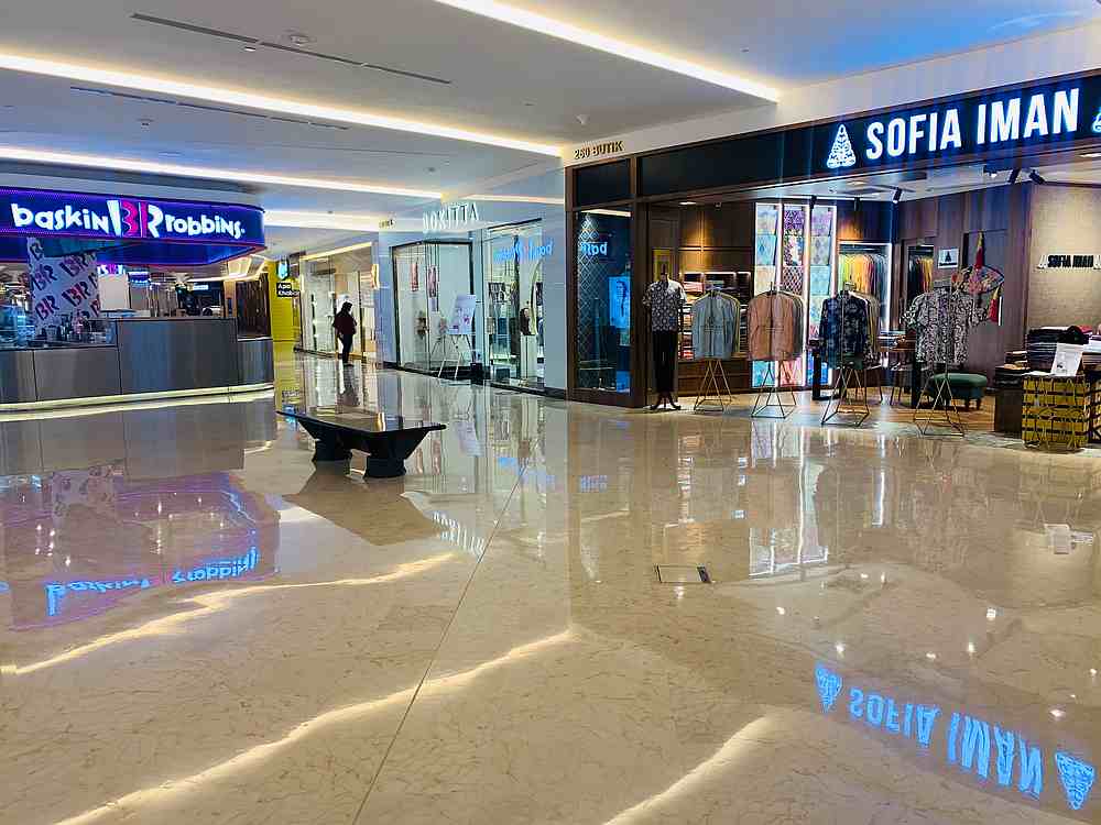 Shoppers can indulge in a world of retail therapy with more than 60 different brands to choose from. — Picture courtesy of Suria KLCC