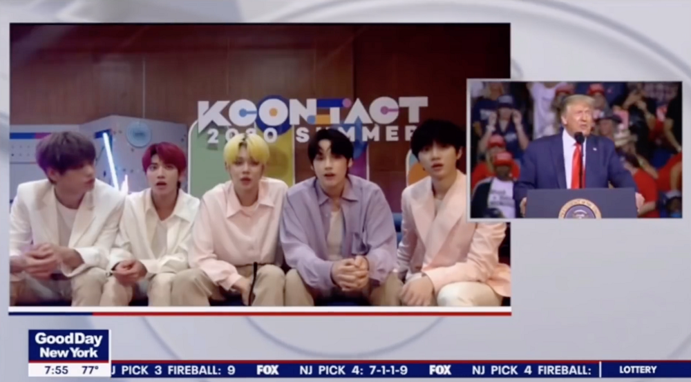 Viewers cringe after FOX TV anchor asks boyband TXT about K-pop fans ...