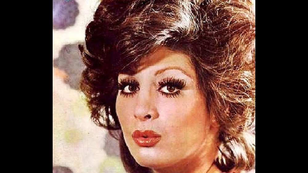 YouTube image of Shahla Safi Zamir, better known by her stage name Marjan, died aged 71 in a Los Angeles hospital on June 6.