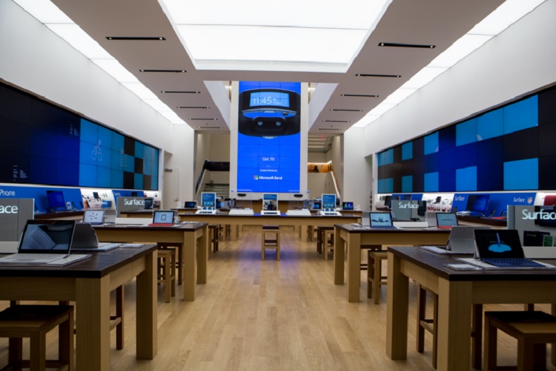 Microsoft plans to close its stores around the world except for four locations that will be transformed into u00e2u20acu02dcexperience centres.u00e2u20acu2122 u00e2u20acu2022 Picture courtesy of Microsoft via AFP 