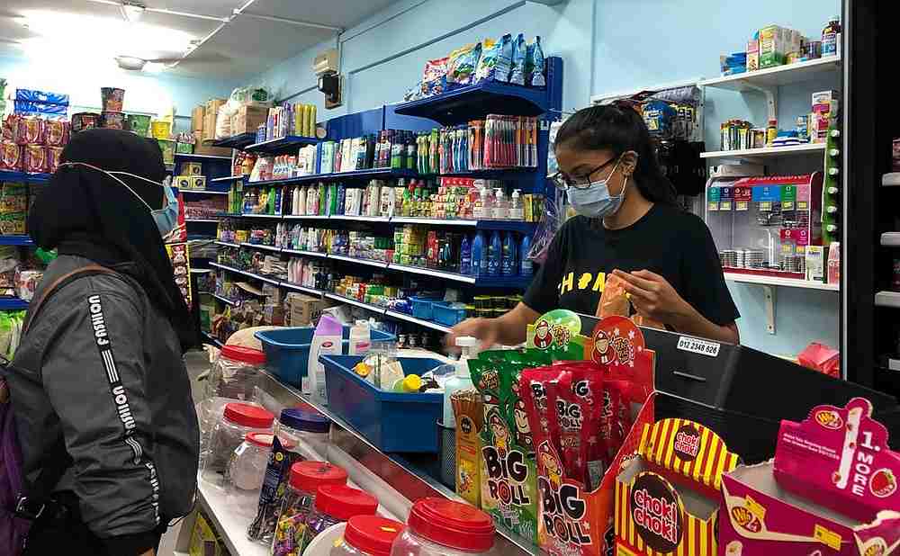 Instead of taking the conventional route after completing university, Nithia decided to pursue her childhood dream of owning her own grocery store. — Picture courtesy of Nithia Devi