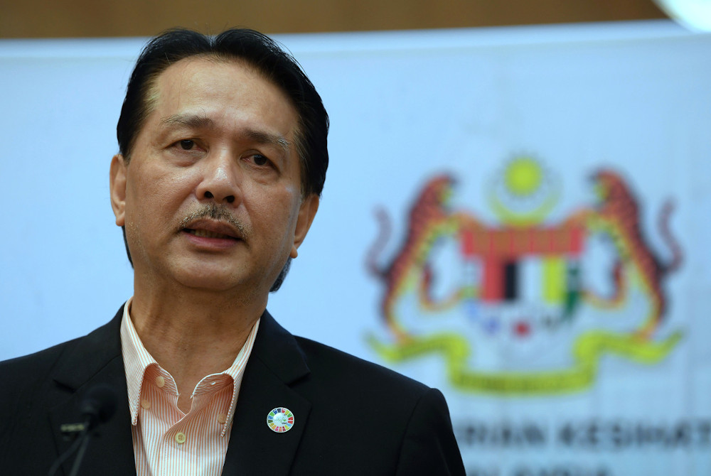 Health Director-General Datuk Dr Noor Hisham Abdullah speaks at a press conference in Putrajaya June 9, 2020. u00e2u20acu201d Bernama pic