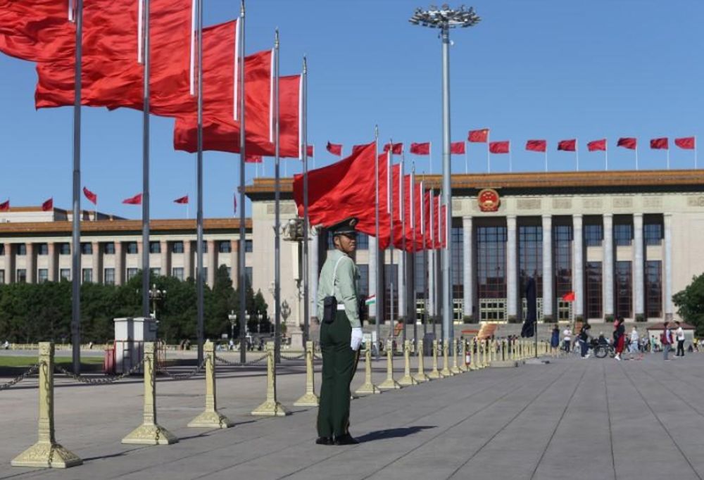 Chinese flags flutter at Tiananmen Square in Beijing, China May 13, 2017. u00e2u20acu201d Reuters pic