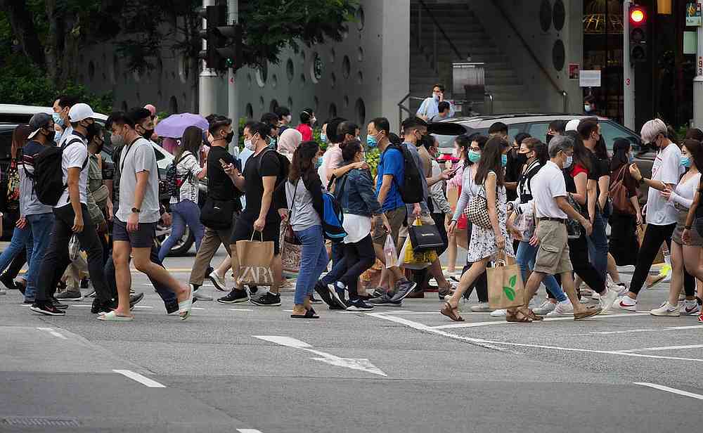 Orchard Road on June 19, 2020, the first day Singapore enters Phase Two of its reopening. u00e2u20acu201d  TODAY pic